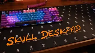 Dixie Skull deskpad. For my Halloween theme.