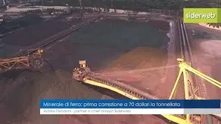 Fornasini (Siderweb): minerale di ferro, prima correzione a 70 dollari la tonnellata