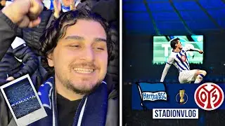 DER GROSSE TRAUM GEHT WEITER😉| Hertha BSC - FSV Mainz 05 Highlights & Tore | DFB-Pokal&nbsp;Stadionvlog