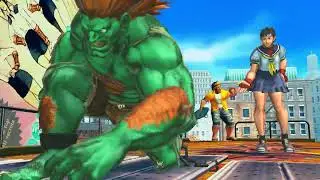 Street Fighter X Tekken Jack - x vs Sakura (Hardest AI )  fighting gameplay (pc)