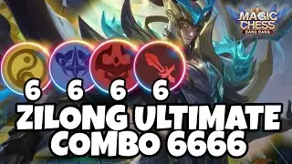 3 STAR ZILONG ULTIMATE COMBO 6666 ! 6 WM 6 ARCHER 6 ASTRO 6 ABYSS ! MAGIC CHESS