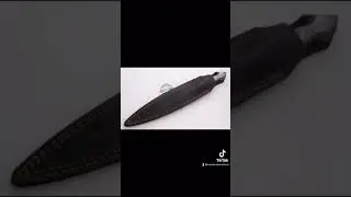 Thick Boot Dagger Knife  www.HandMadeKnifeArt.etsy.com