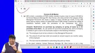 CA INTER - LAW | CLASS TEST COPIES ANALYSIS | MAY 23 | JAYESH SIR