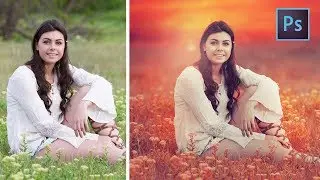 [ Photoshop Tutorial ] How to Edit a Fantasy Sunset Color Effects