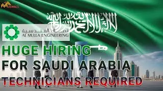 Huge Hiring for Saudi Arabia | Visa Ready Jobs | ASMACS Gulf Jobs 2025