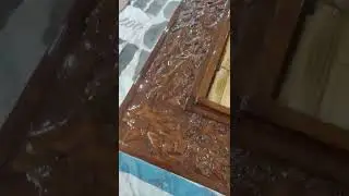 Wood polish #woodworking #woodpolish #viral