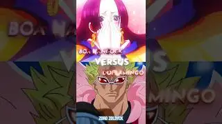 Boa Hancock vs Doflamingo || #whoisstrongest #doflamingo #boahancock #luffy #onepiece #shorts