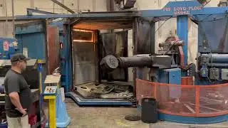 Used FSP M80 AT Carousel Rotational Molding Machine