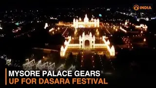 Mysore Palace gears up for Dasara festival