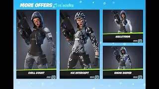 Fortnite Item Shop SNOW OUTFITS ARE BACK! - Fortnite Battle Royale