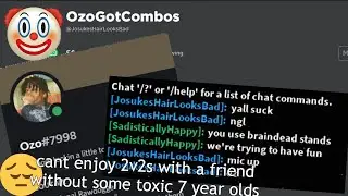 [YBA] Toxic Joes In 2v2s Tell Me To Mic Up