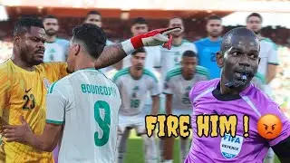 SACK HIM- ALGERIAN FA WRITES PETITION TO CAF AGAINST SENEGALESE REF  ISSA SY