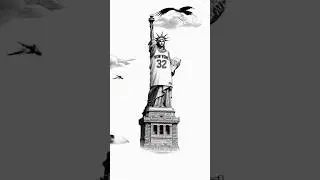 ⁠Animated Sketch  @NYKnicks - #kith #nyctotheworld #knicks #kithonly #art #nyc #concept #support