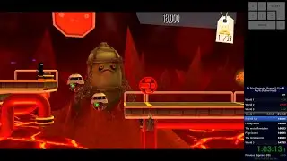 BIT.TRIP Runner 2 speedrun (any% Rather Hard) 1:46:54 former world record (obsolete)