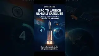 🚀 ISRO TO LAUNCH US BUILT SATELLITE6,500 kg Communication Satellite Set for Lift Off@Usaselfapply