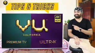 Tips & Tricks for VU 4K Premium & VU 4K Ultra TV - Hidden Features - TECH SINGH