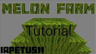 Melon/Pumpkin Farm (EASY) for Minecraft Bedrock Edition
