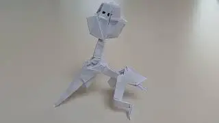 창작 강아지 종이접기