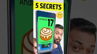 Android 17 Ke 5 Secret Features 😮 ⚡️ #TrakinShorts #Shorts
