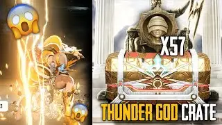 Thunder God Crate Opening || Newstate Mobile