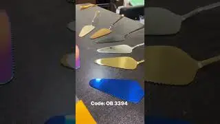 Cake knife & Server (OB 3394)