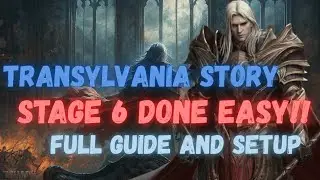 Transylvania Story Stage 6 SUPER EASY STRAT!! | Dracula's Castle Story Mode | Watcher of Realms