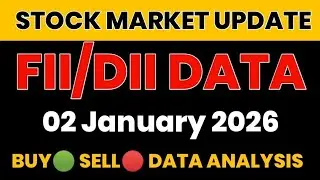 Fll/FPI AND DII Trading Activity on nse || FII AND DII BUY🟢 SELL🔴 DATA ANALYSIS ||&nbsp;#fiis&nbsp;#diis