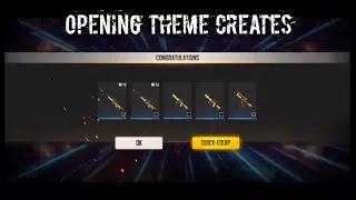 Free Fire Theme Gun Creates Sale || I Got Permanent Gun Skin || By AR Ovi Gaming