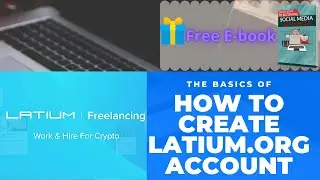 HOW TO create latium freelancer account|latium profile create|latium.org