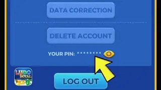 how to find pin to setting Ludo Royal game | Ludo Royal Mein your pin kya hai