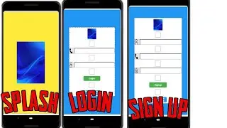 How To Develop Splash, Login, And Signup Screen In Kodular In 2021.||Free Of Cost||FT:NoobDeveloper