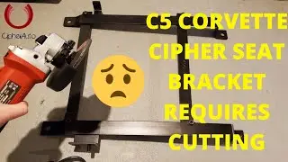 C5 Corvette Cipher Auto Seat Brackets Review