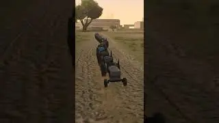 I made a tractor caterpillar GTA San Andreas #Shorts