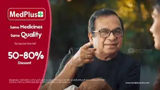 Brahmanandam MedPlus Ad Directed by Deepak Avula | Save 50&ndash;80% on Medicines | Telugu TVC