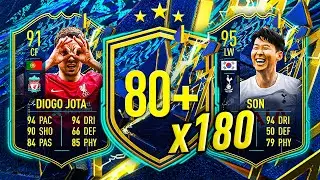 180x 80+ PREMIER LEAGUE PLAYER PICKS! 👀 FIFA 22 Ultimate Team