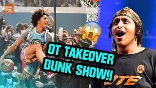 Mikey Williams, Trey Parker & OTE GO INSANE In Front of AMP 🤯 FULL UNEDITED TAKEOVER DUNK SHOW