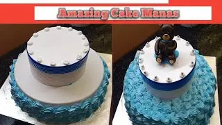 Teddy Bear steps Cake Design|Teddy Bear Cake|How to make Teddy Bear Cake Design |