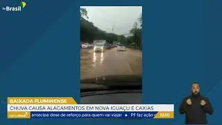 RJ | Temporal causa transtorno na Baixada Fluminense