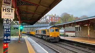 Trains at: Teignmouth, Saturday Lunchtime Session, Including Freight, 23rd November 2024