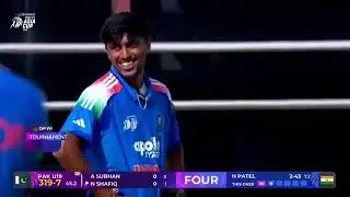 Pakistan vs India u19 Asia cup highlights 2026 || official 
