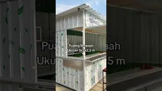 Booth Es Teh Sultan Murah di Pabrik Booth Container 0812 2825 8787