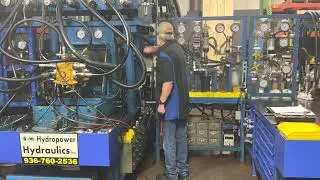 Caterpillar D5K XL, AA4VG071 Pump Test 3/16/2023