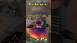 Valorant - Brimstone Lineups Fracture A Site