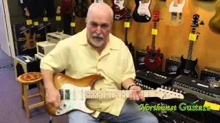 Northwest Guitars:  Tom Anderson Short Classic in Autumn Burst