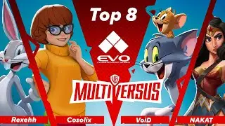 Rexehh & Cosolix Vs. VoiD & NAKAT | Top 8 | MultiVersus EVO 2022