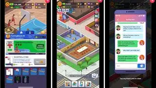 Idle Basketball Arena Tycoon (IOS Gameplay)