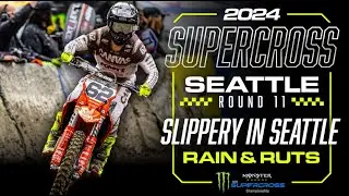SLIPPERY IN SEATTLE!! - Kevin Moranz SX Rd. 11