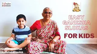 Easy Ganesha Slokas for kids | Kid’s recitals | Southern Sankirtan