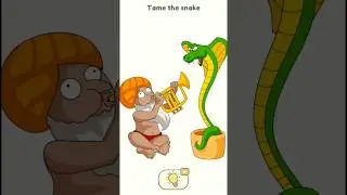 Tame the Snake 🐍😲 | DOP 2 Level 334 ( Delete One Part ) #dop2 #shortsfeed #shorts #vairalshort