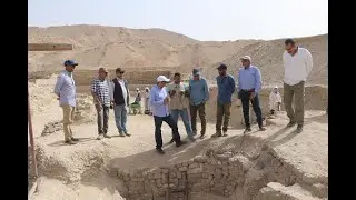 Walls and gates of a 3,000-year-old city discovered in Luxor